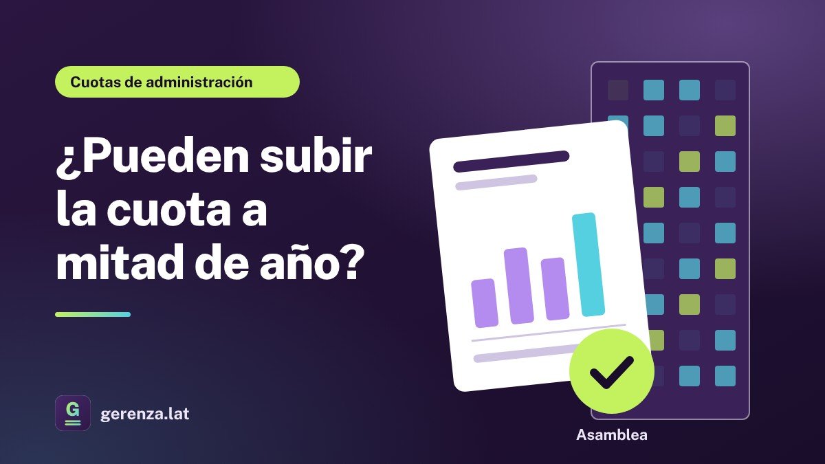 La asamblea aprobó el presupuesto, pero la vigilancia subió en julio: ¿quién puede subir la cuota de administración?